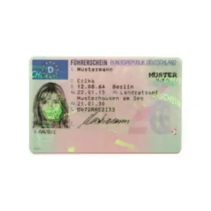 GERMAN DRIVER’S LICENSE