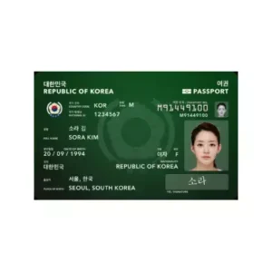 SOUTH KOREAN ID CARDS
