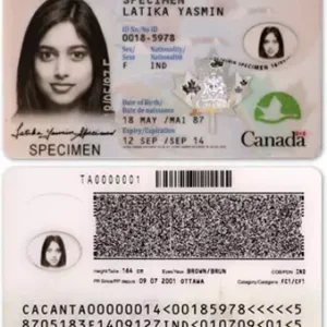 CANADIAN ID CARD